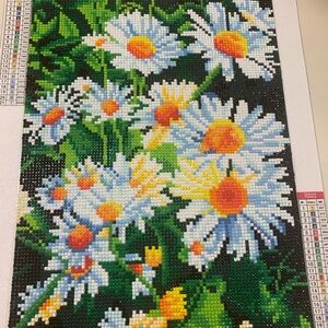 Finished Daisy Diamond Painting